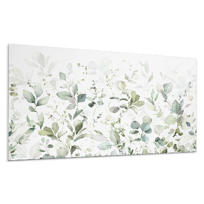 Falpanel Finom levelek a kompozícióban