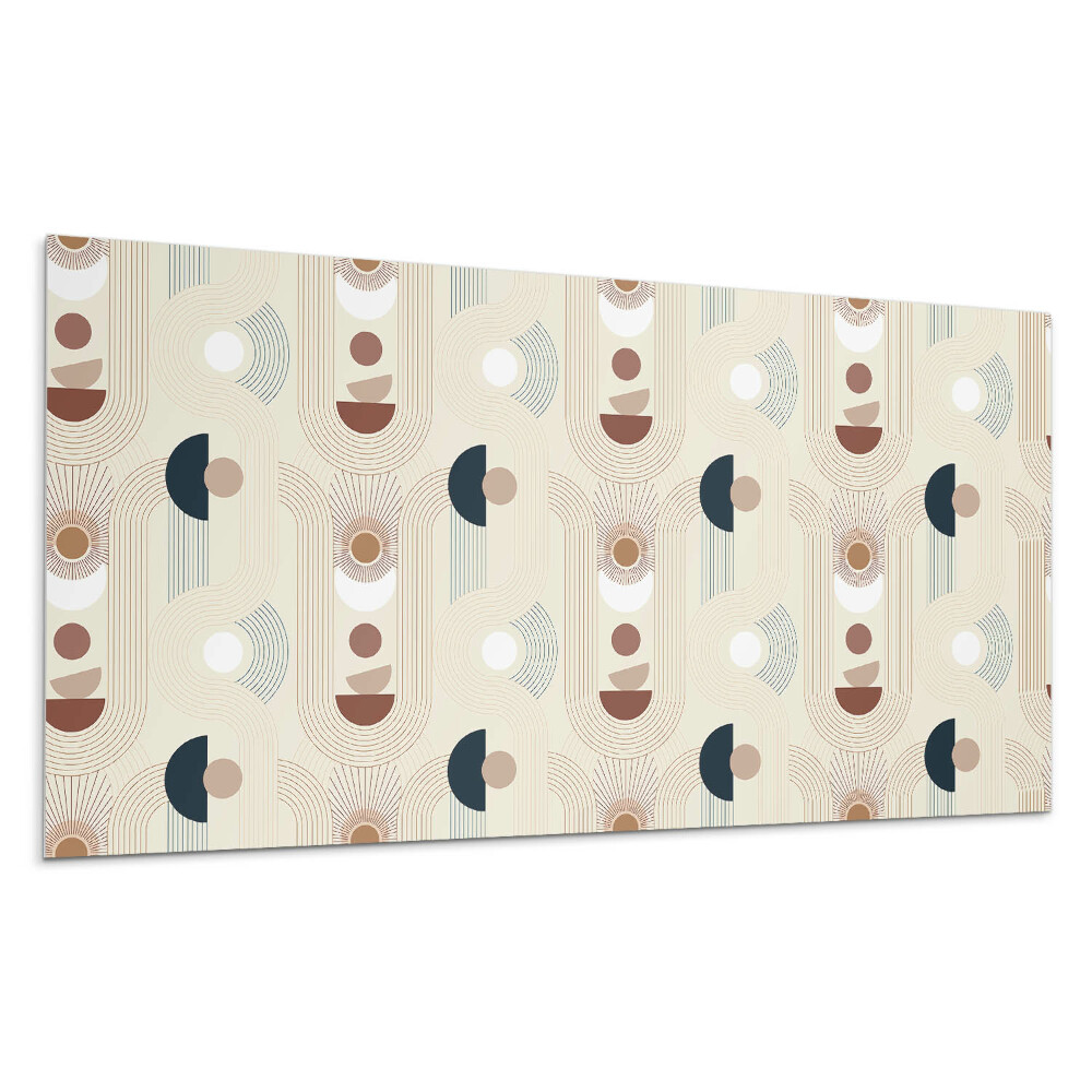 Falpanel Absztrakt vonalak és formák