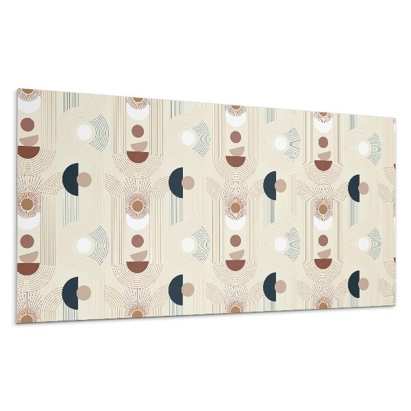 Falpanel Absztrakt vonalak és formák