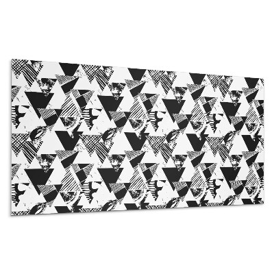 Öntapadó falburkolat Háromszög geometria a mintában