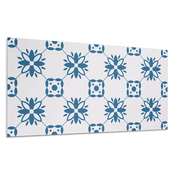 Pvc falpanel Virágminta levelekkel