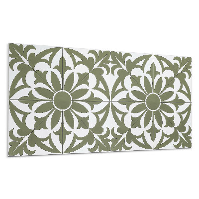 Dekorpanel falra Virágminta levelekkel