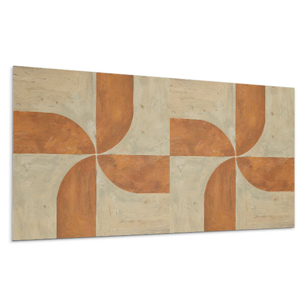 Dekorpanel falra Ívekkel ellátott geometria