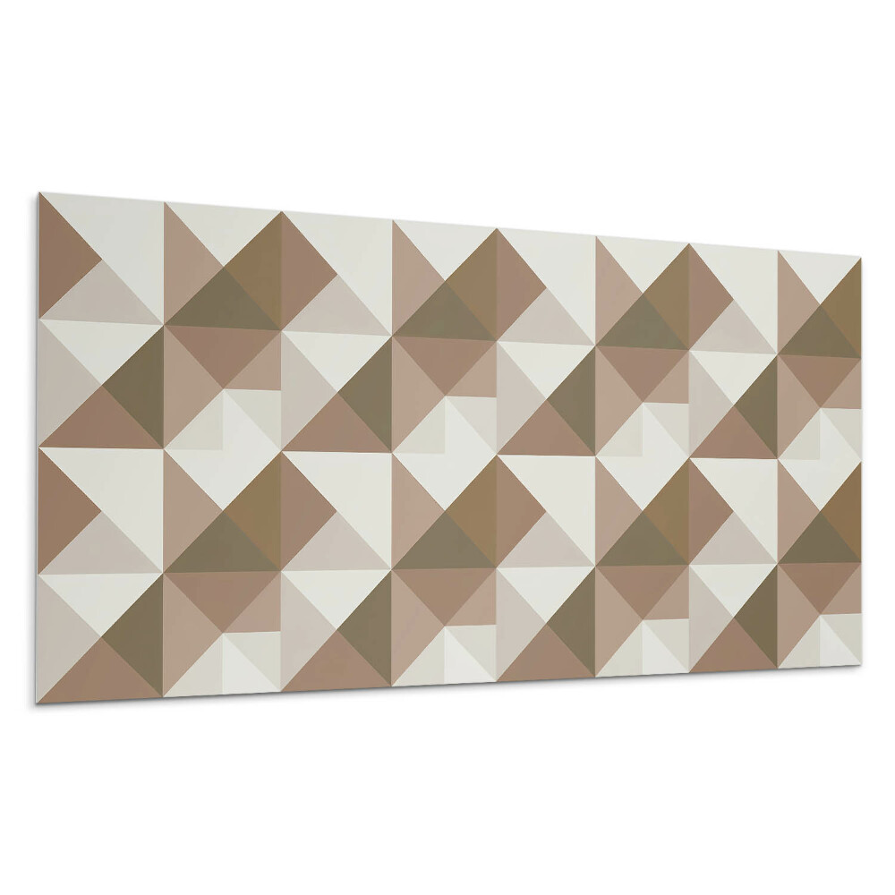 Dekorpanel falra Geometria háromszögekben