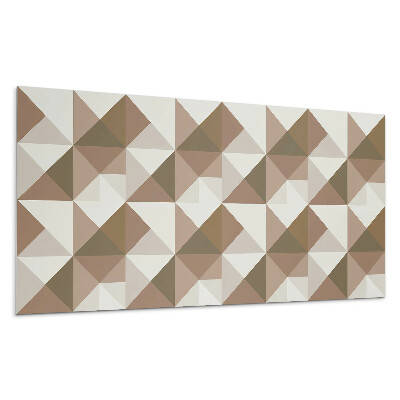 Dekorpanel falra Geometria háromszögekben