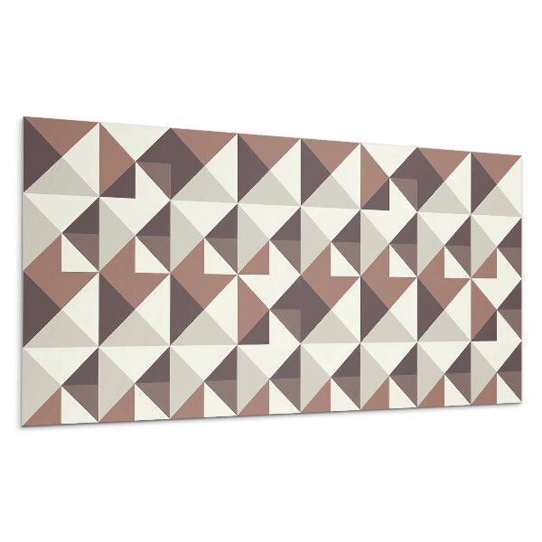 Dekorpanel falra Geometrikus minta háromszögekkel