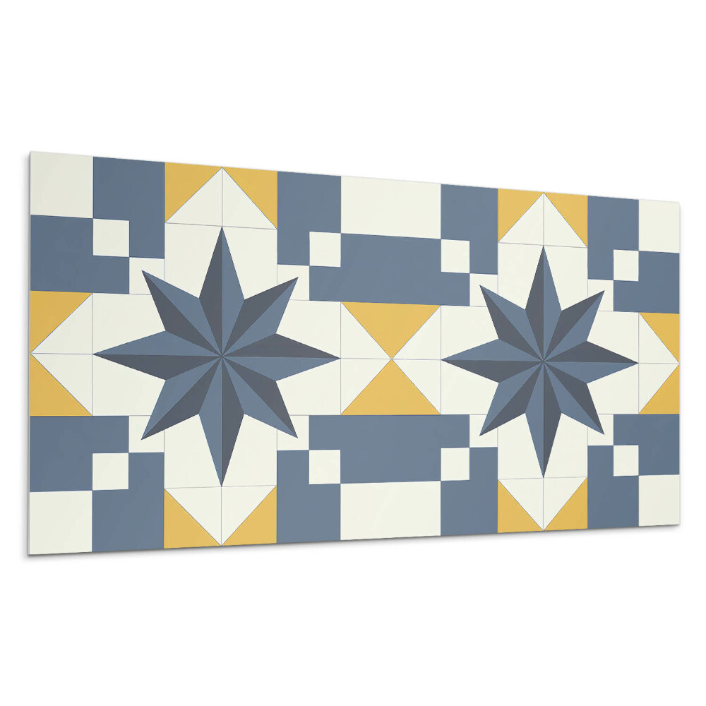 Falpanel Geometrikus csillagminta