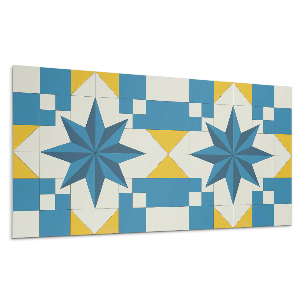 Dekorpanel falra Geometrikus csillagminta