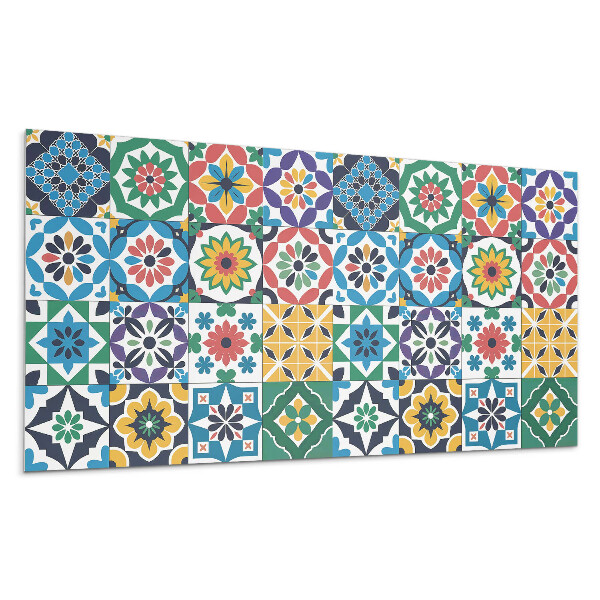 Dekorpanel falra Kockás mozaikminták