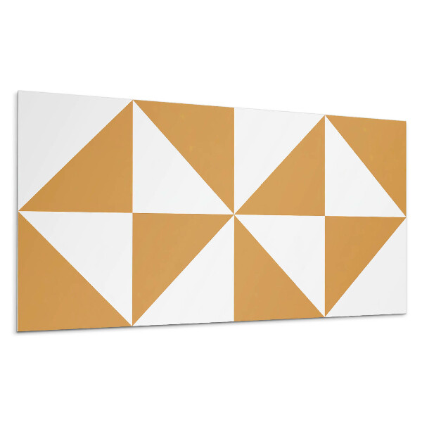 Öntapadó falburkolat Geometriai háromszögek négyzetekben