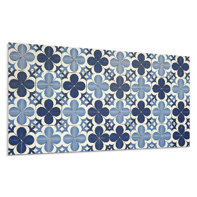 Öntapadó falburkolat Geometrikus virágmintás