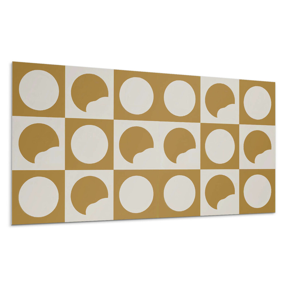 Pvc falburkolat Absztrakt körök rések