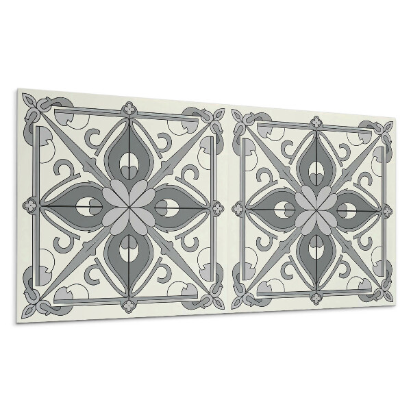 Falpanel Virágminta szimmetriával