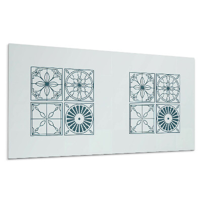 Pvc falpanel Geometrikus csempe minták