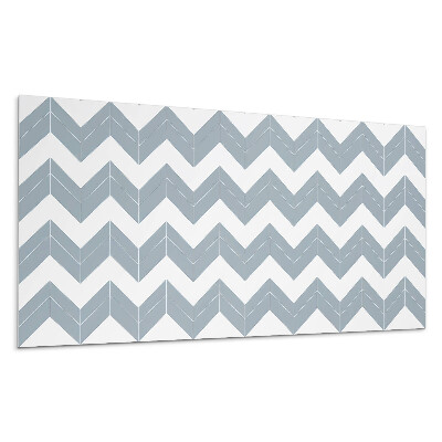 Pvc falburkolat Cikcakk minta a sorban