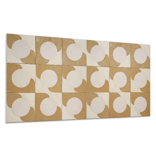 Falpanel Geometriai körök és ívek
