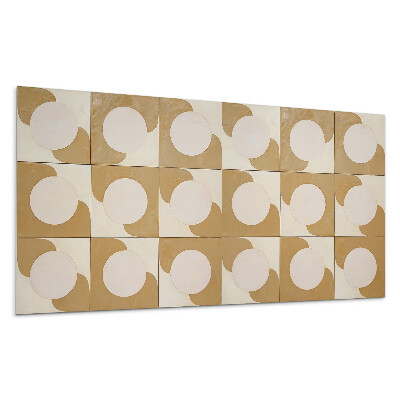 Falpanel Geometriai körök és ívek