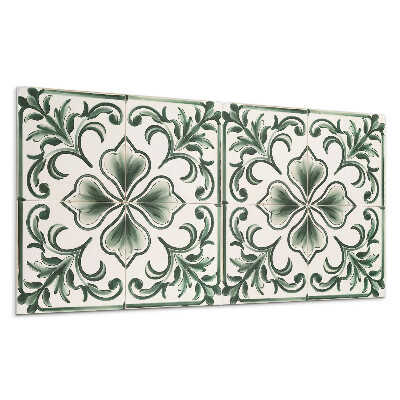 Falpanel Levelek és szívek mintája