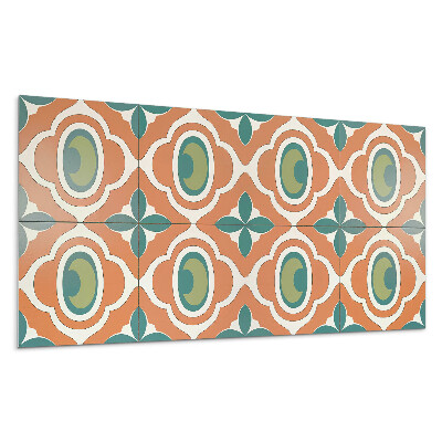 Dekorpanel falra Mozaikminta növényi motívummal