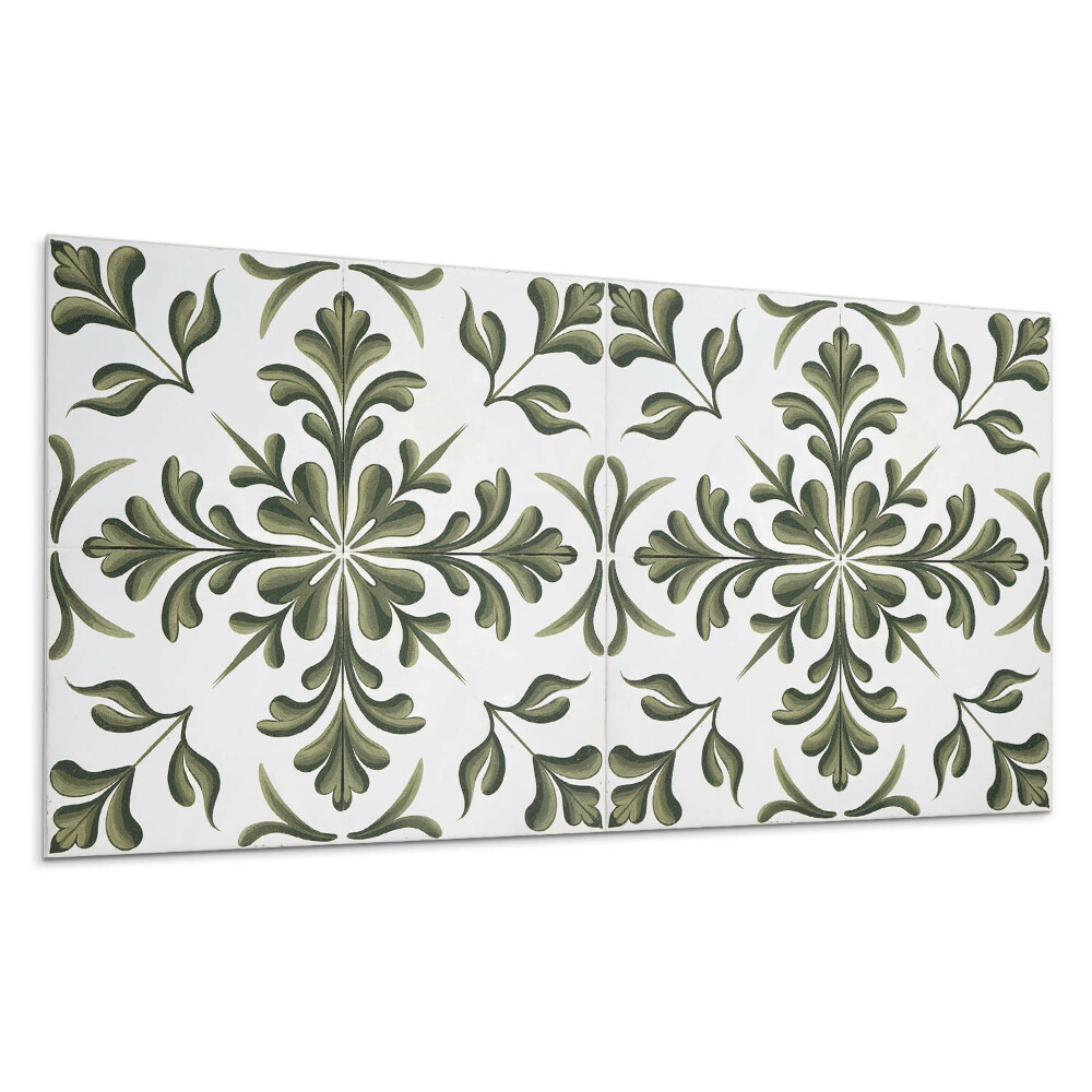 Öntapadó falburkolat Növényi minta a háttérben