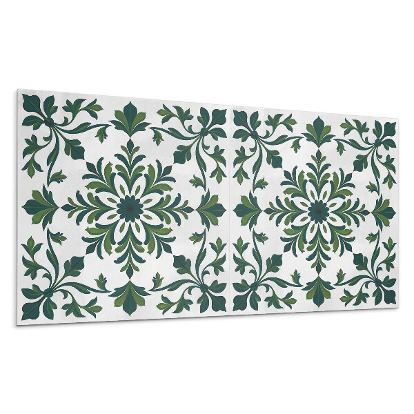 Dekorpanel falra Növényi minta díszekkel