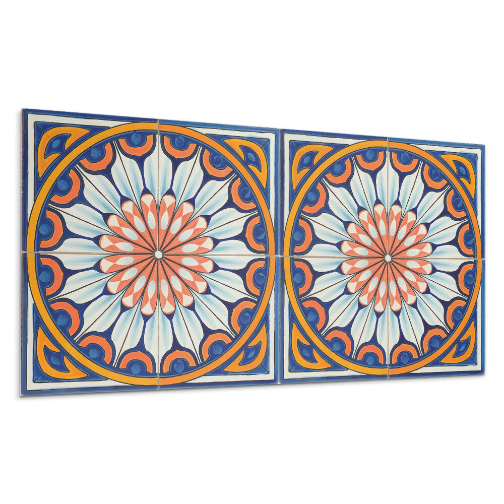 Pvc falburkolat Virágminta részletekkel