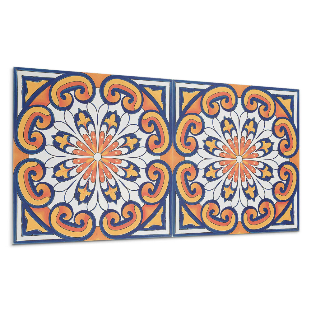 Öntapadó falburkolat Virágminta a háttérben