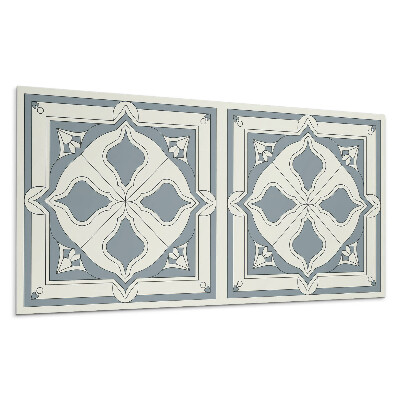 Pvc falburkolat Virágmintás csempéken