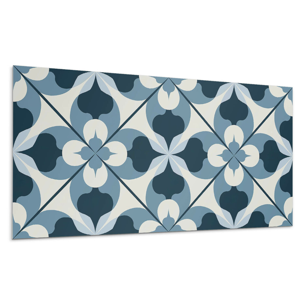 Falpanel Absztrakt geometrikus minta