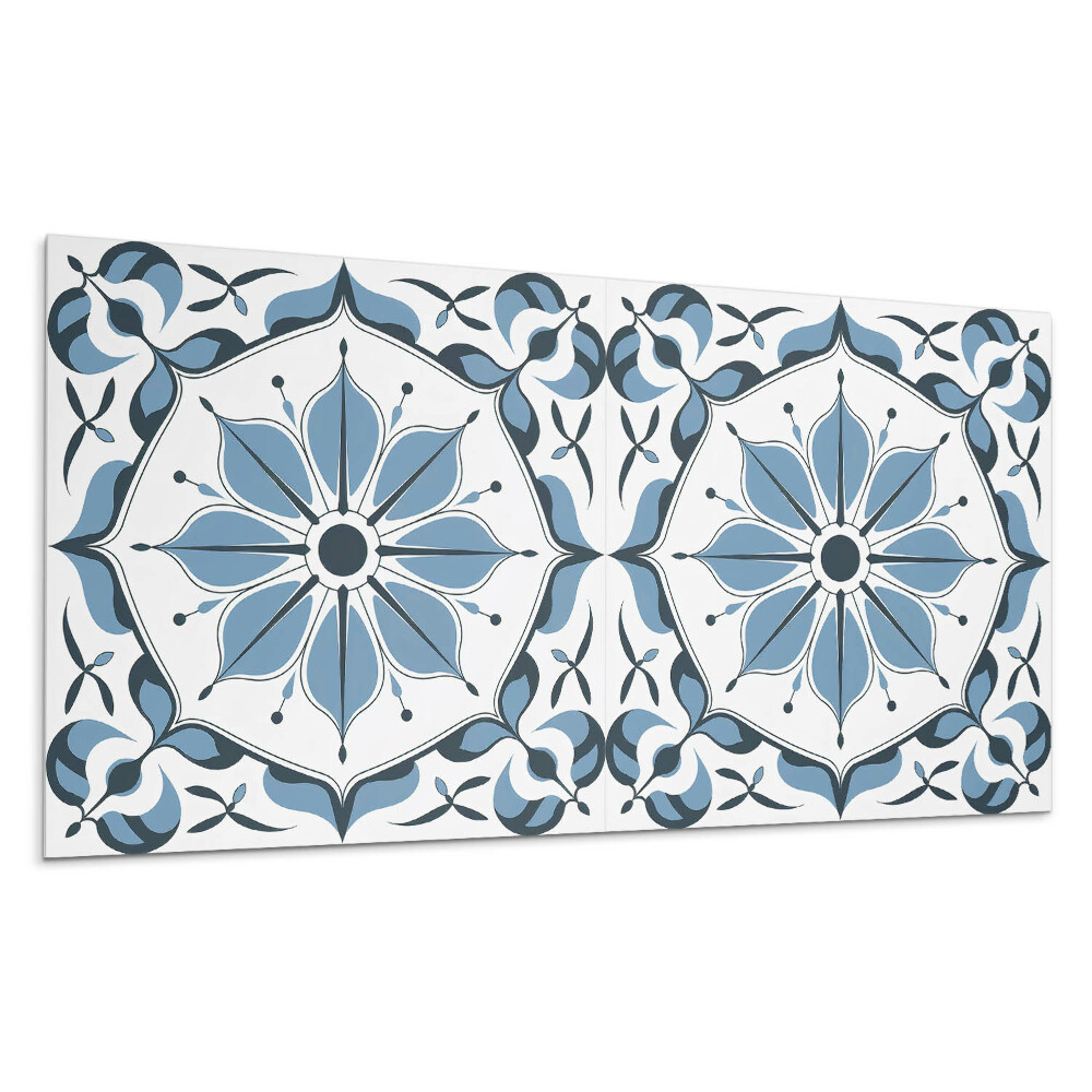 Pvc falburkolat Virágminta részletekkel