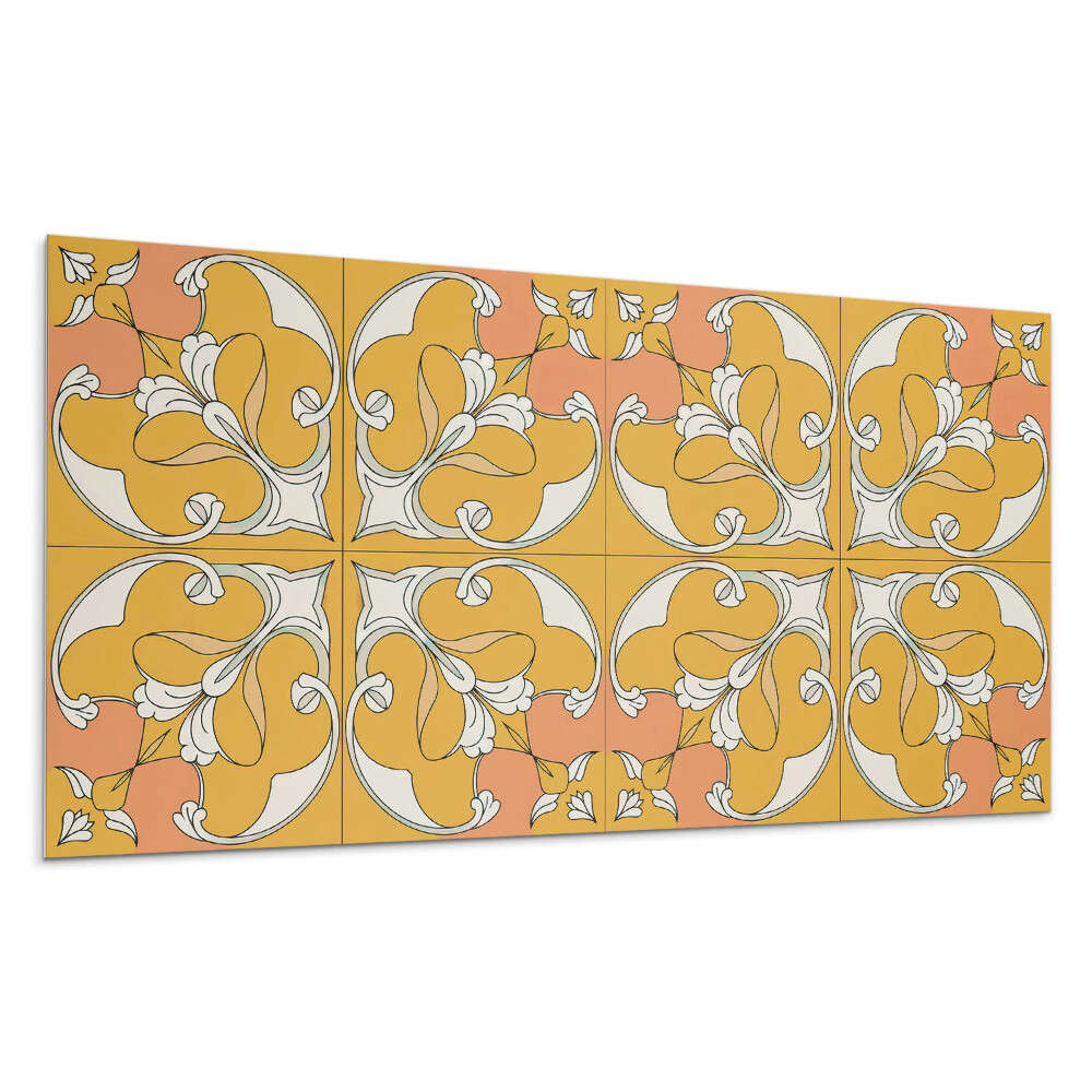 Falpanel Virágminta szimmetriában