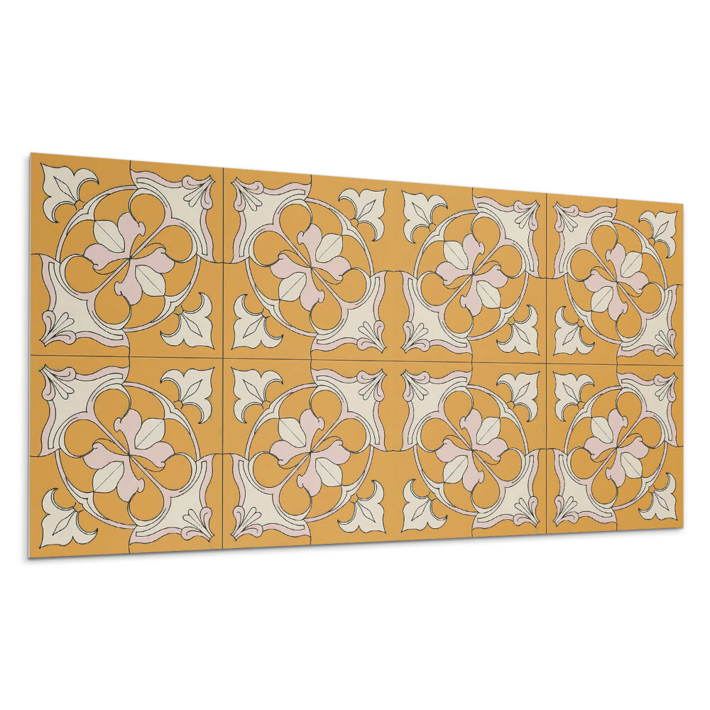 Öntapadó falburkolat Virágmintás mozaikban