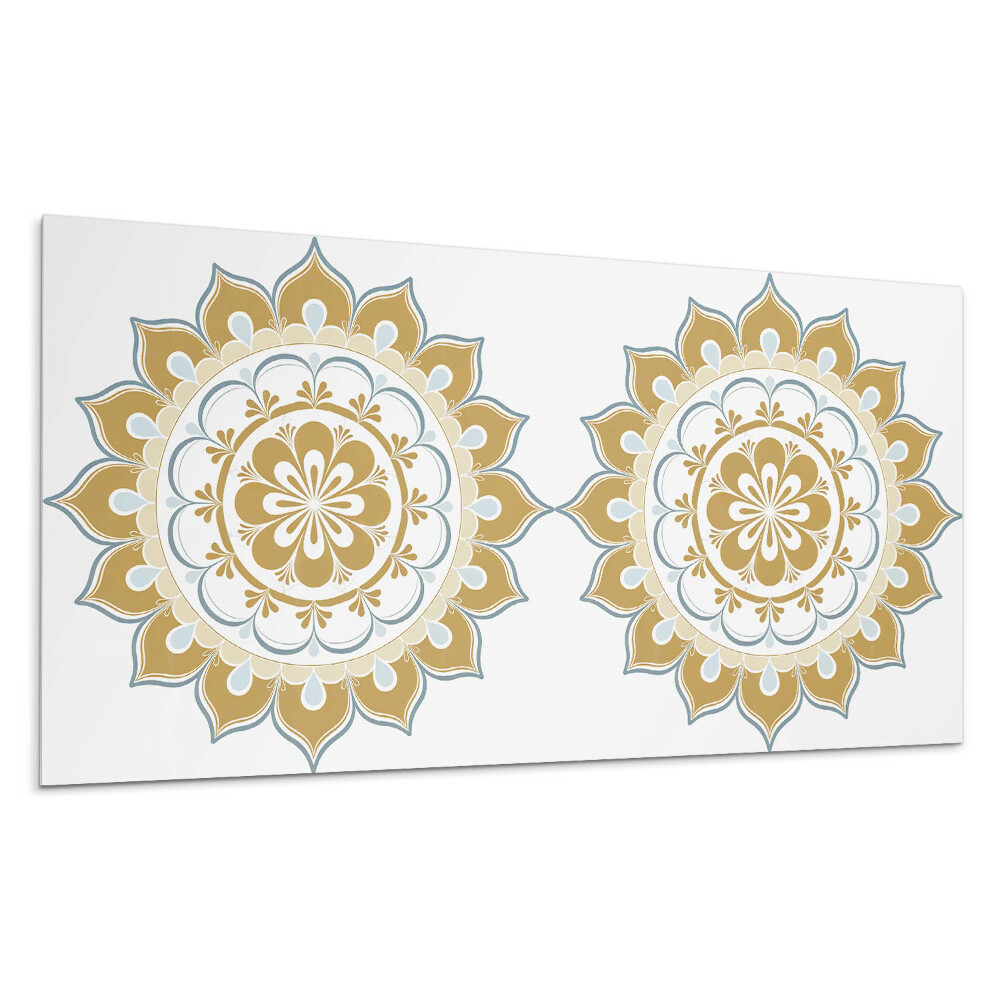 Dekorpanel falra Virágmintás mandala