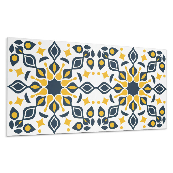 Pvc falburkolat Virágminta szimmetriával