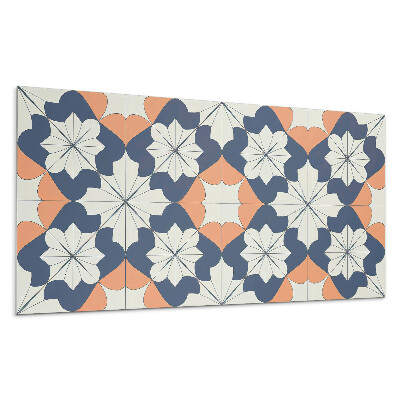 Pvc falburkolat Geometrikus virágmintás