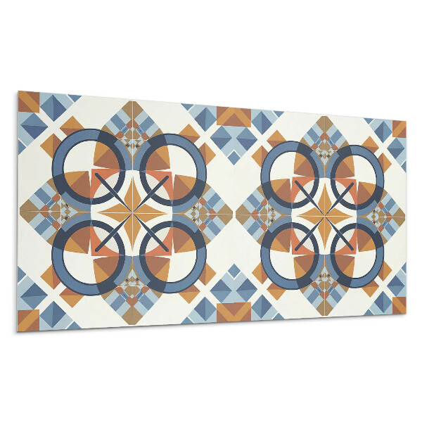 Dekorpanel falra Geometrikus minta körökkel