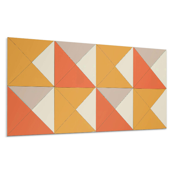 Falpanel Geometriai háromszögek az elrendezésben