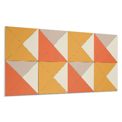 Falpanel Geometriai háromszögek az elrendezésben