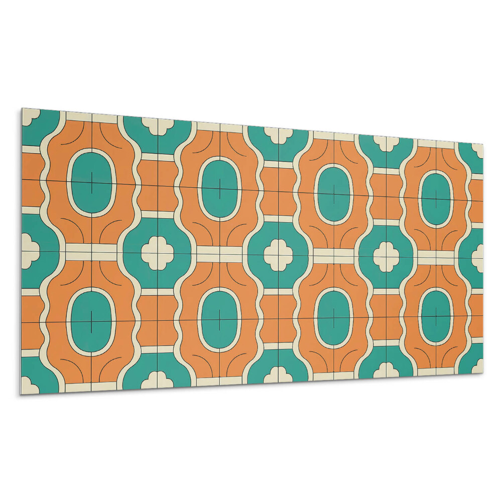 Falpanel Geometrikus kockás minta