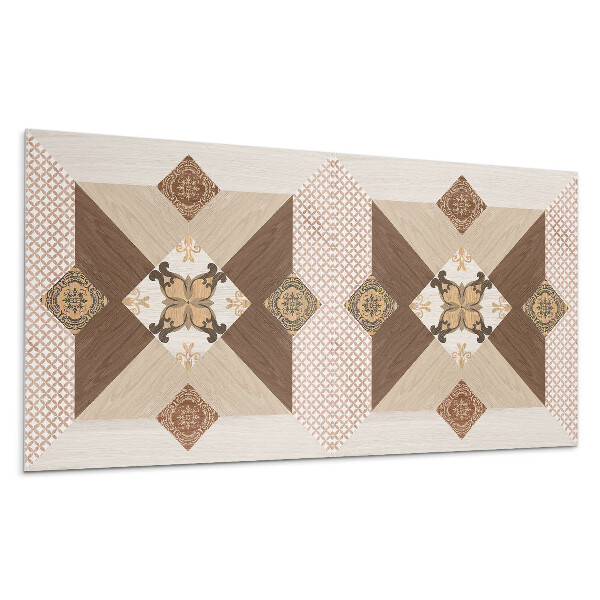 Falpanel Mozaikminta díszekkel