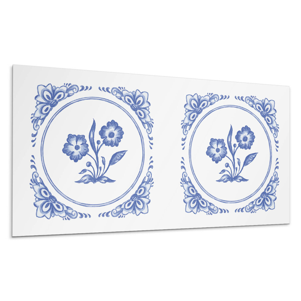 Dekorpanel falra Virágminta körben