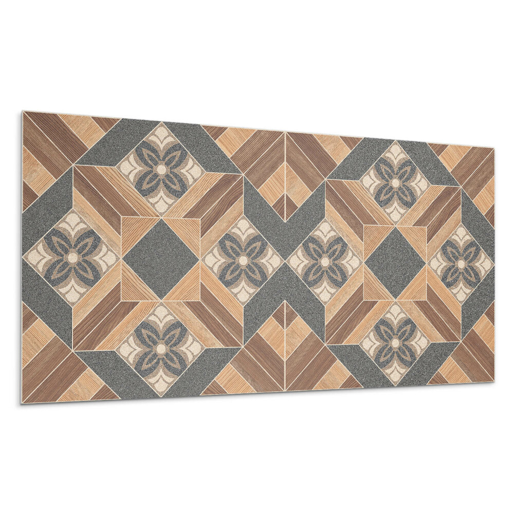 Dekorpanel falra Virágmotívumos minta