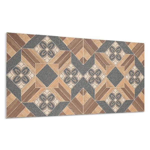 Dekorpanel falra Virágmotívumos minta