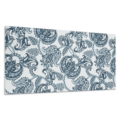 Falpanel Növényi minta részletekkel