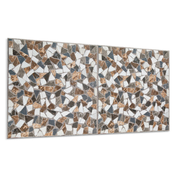 Falpanel Különböző formájú mozaik