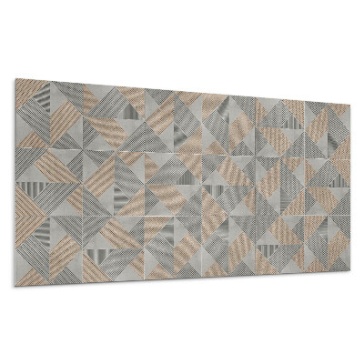 Dekorpanel falra Geometrikus háromszög minta