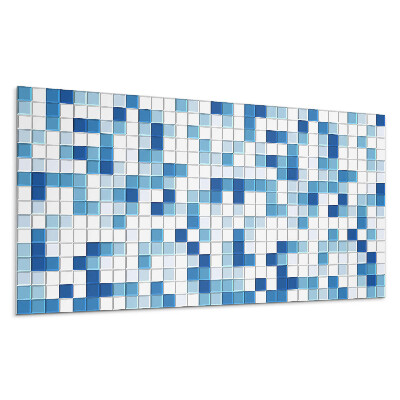 Öntapadó falburkolat Mozaik kék árnyalatokban