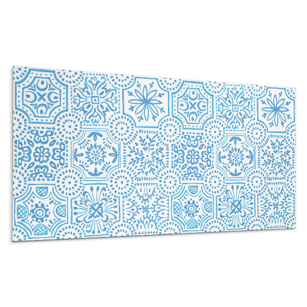 Falpanel Kockás kerámia minták