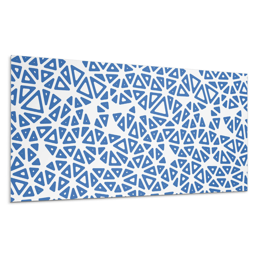 Öntapadó falburkolat Absztrakt háromszög minta