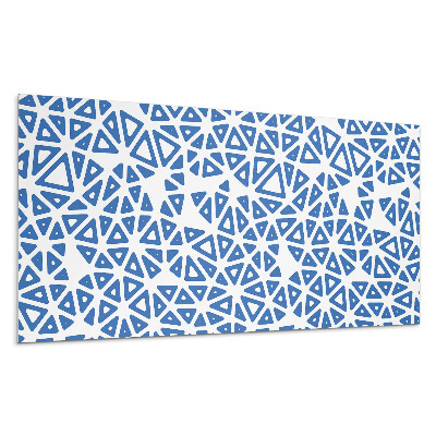 Öntapadó falburkolat Absztrakt háromszög minta